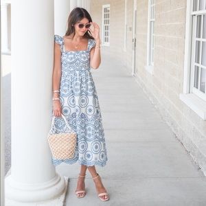 Fun and flirty maxi dress with open back detail